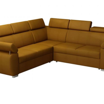 Rozkládací rohová sedačka ORITUKO MAXI - světlá šedá