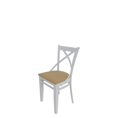 Židle do jídelny MOVILE 41 - bílá / béžová
