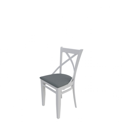 Židle do jídelny MOVILE 41 - bílá / šedá 1