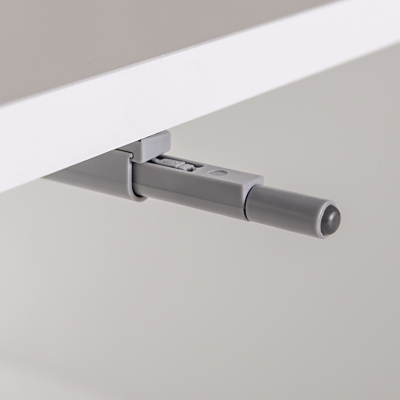 Stěna do obývacího pokoje RIONATA 19 - bílá / grafit