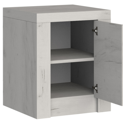 Ložnicová sestava s postelí 160x200 CHALAPATA - dub kraft bílý