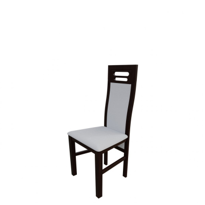 Židle do jídelny MOVILE 40 - ořech / bílá ekokůže