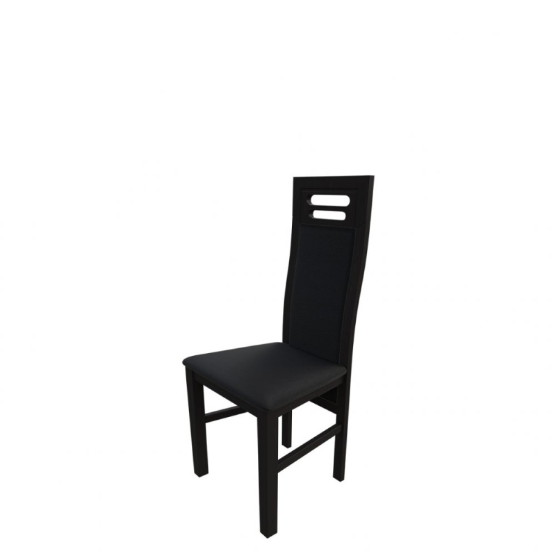 Židle do jídelny MOVILE 40 - wenge / černá ekokůže