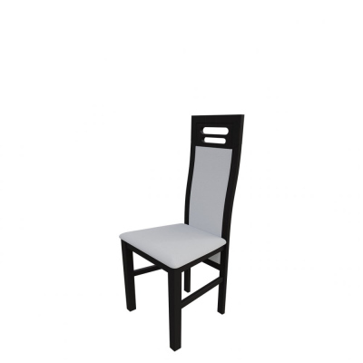 Židle do jídelny MOVILE 40 - wenge / bílá ekokůže