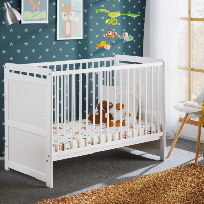 Dětská postýlka NAE - 60x120, bílá