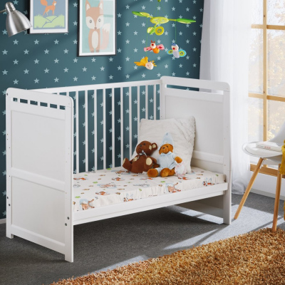 Dětská postýlka NAE - 60x120, bílá