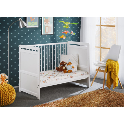 Dětská postýlka NAE - 60x120, bílá