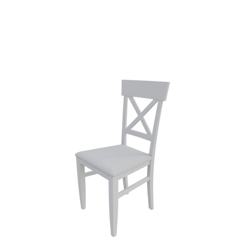 Jídelní židle MOVILE 39 - bílá / bílá ekokůže