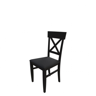 Jídelní židle MOVILE 39 - wenge / černá ekokůže