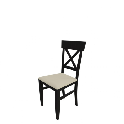 Jídelní židle MOVILE 39 - wenge / béžová ekokůže