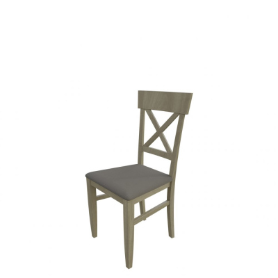 Jídelní židle MOVILE 39 - dub sonoma / šedá ekokůže