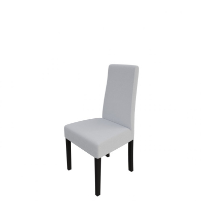 Čalouněná jídelní židle MOVILE 38 - wenge / bílá ekokůže