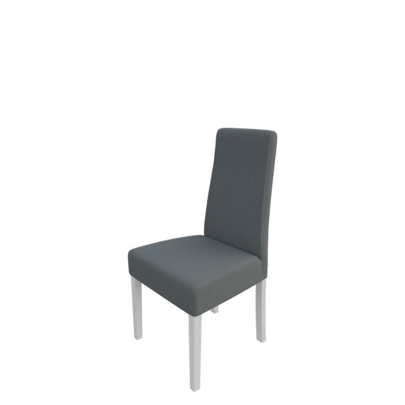 Čalouněná jídelní židle MOVILE 38 - bílá / šedá 1