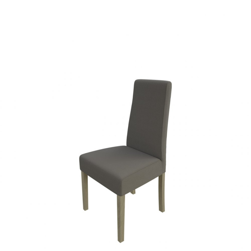 Čalouněná jídelní židle MOVILE 38 - dub sonoma / šedá ekokůže