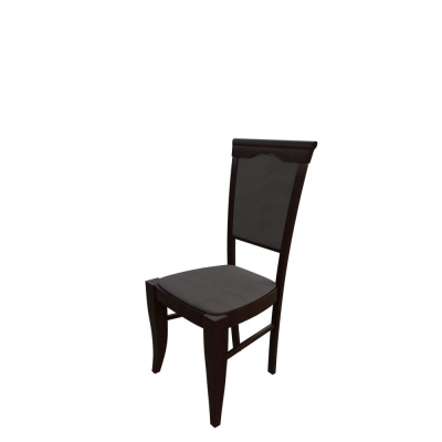 Čalouněná jídelní židle MOVILE 1 - ořech / tmavá hnědá 2