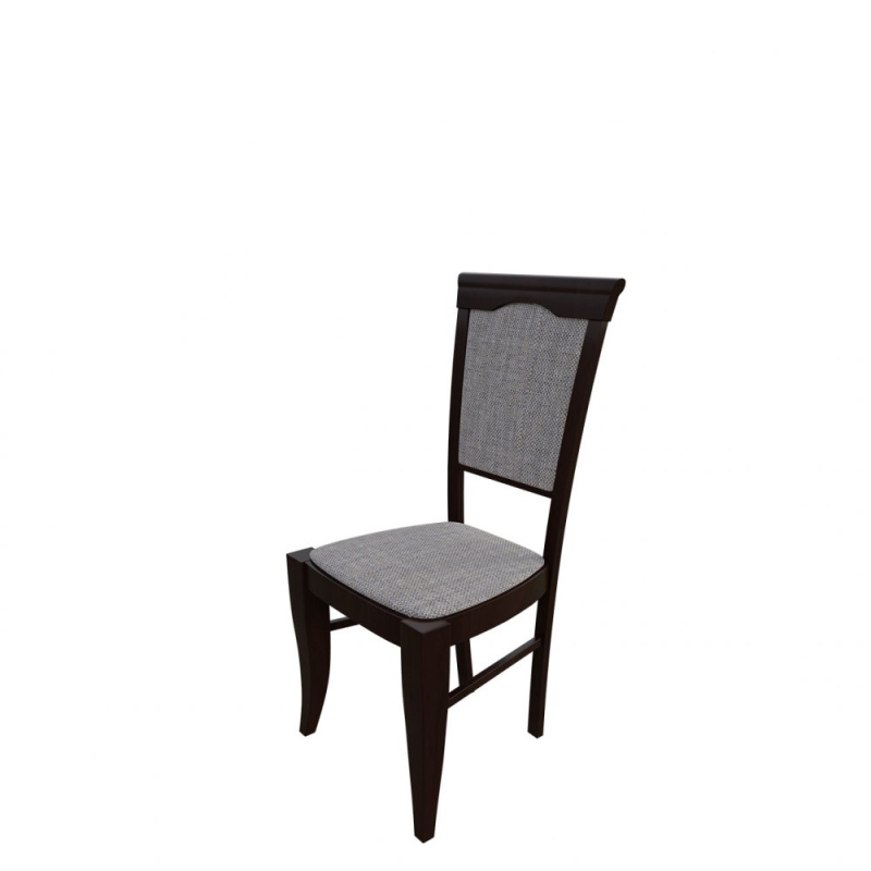 Čalouněná jídelní židle MOVILE 1 - ořech / šedá 2