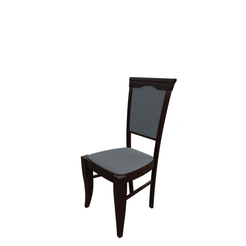 Čalouněná jídelní židle MOVILE 1 - ořech / šedá 1