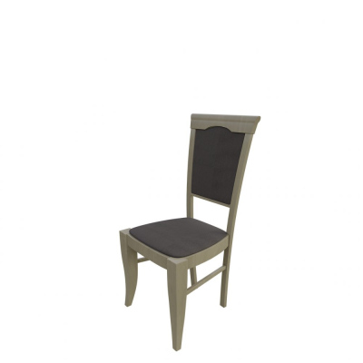 Čalouněná jídelní židle MOVILE 1 - dub sonoma / tmavá hnědá 2