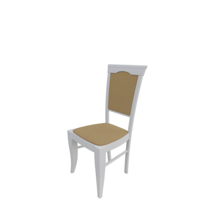 Čalouněná jídelní židle MOVILE 1 - bílá / béžová