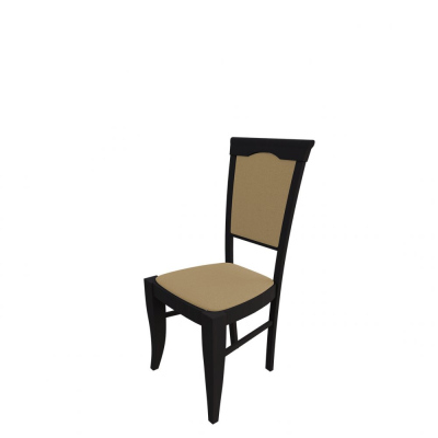 Čalouněná jídelní židle MOVILE 1 - wenge / béžová