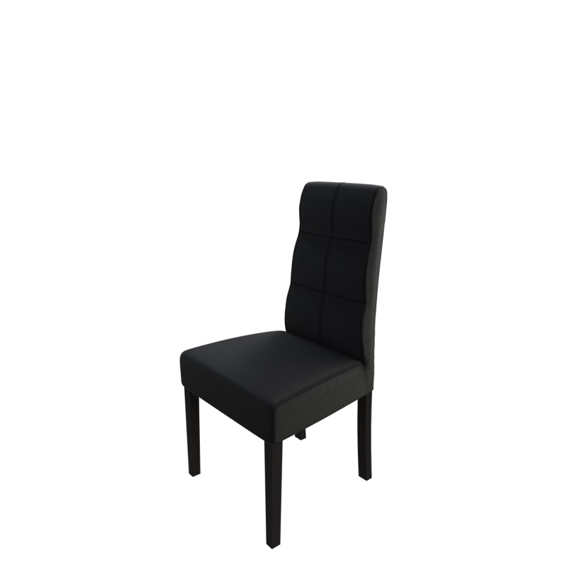 Jídelní židle MOVILE 37 - wenge / černá ekokůže