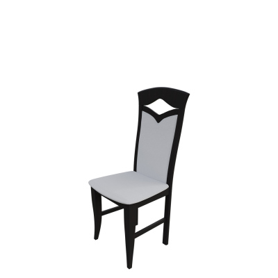 Jídelní židle MOVILE 30 - wenge / bílá ekokůže