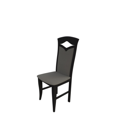 Jídelní židle MOVILE 30 - wenge / šedá ekokůže