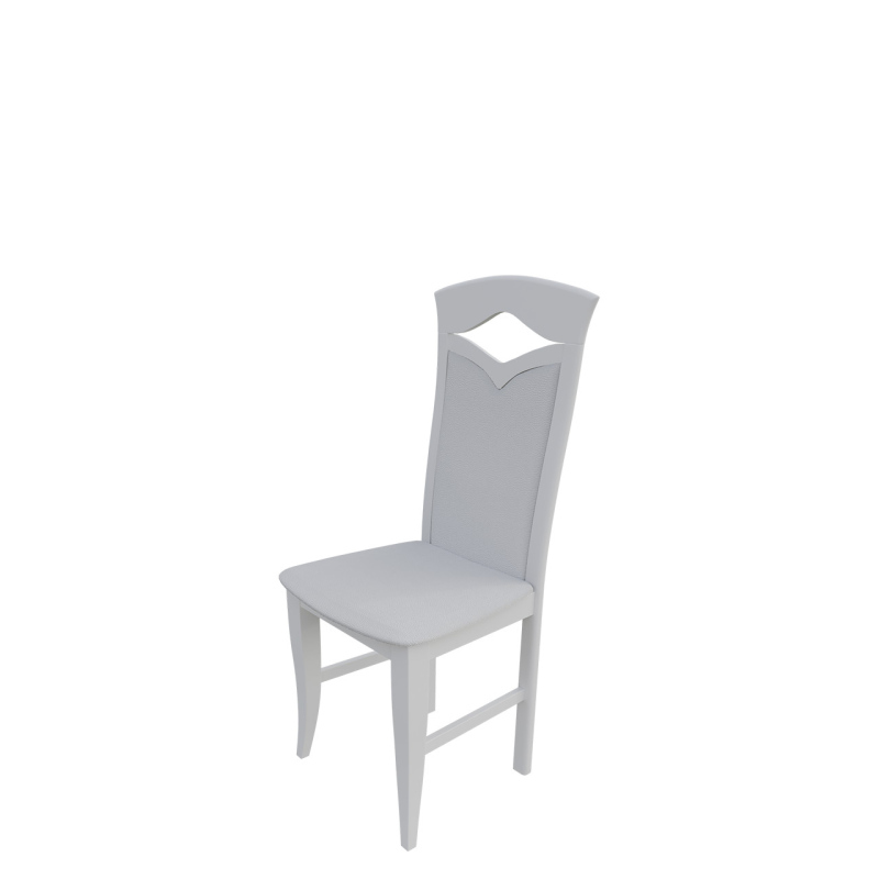 Jídelní židle MOVILE 30 - bílá / bílá ekokůže