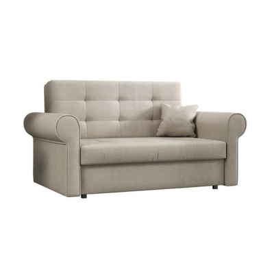 Rozkládací pohovka s úložným prostorem BELA SILVER 2 - růžová