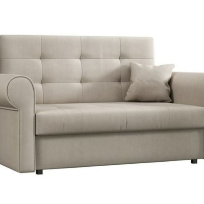 Rozkládací pohovka s úložným prostorem BELA SILVER 3 - růžová