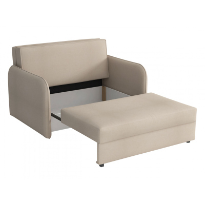 Dvoumístná rozkládací pohovka BELA LOFT 2 - světlá šedá