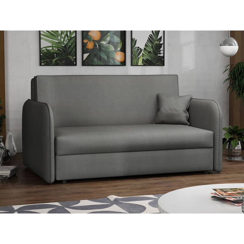 Dvoumístná rozkládací pohovka BELA LOFT 3 - šedá
