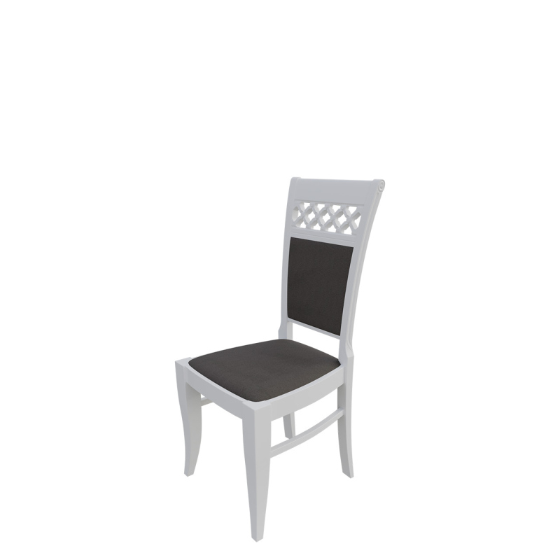 Jídelní židle MOVILE 29 - bílá / tmavá hnědá 2