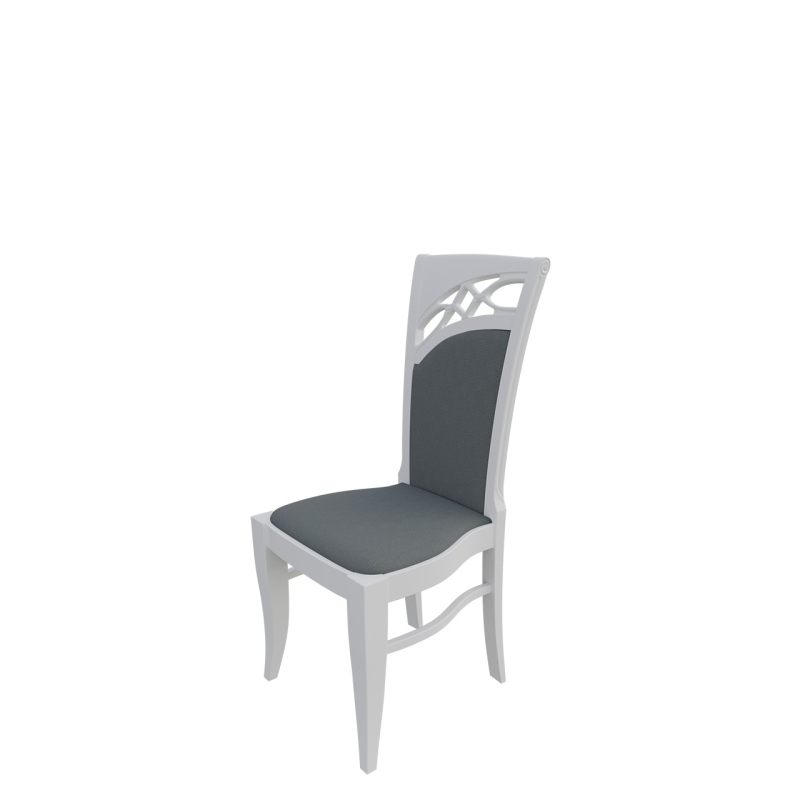Jídelní židle MOVILE 28 - bílá / šedá 1