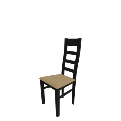 Kuchyňská židle MOVILE 25 - wenge / béžová