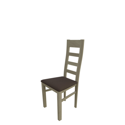 Kuchyňská židle MOVILE 25 - dub sonoma / tmavá hnědá 1