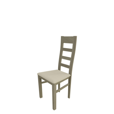 Kuchyňská židle MOVILE 25 - dub sonoma / béžová ekokůže