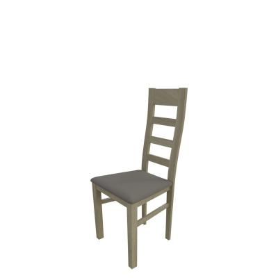 Kuchyňská židle MOVILE 25 - dub sonoma / šedá ekokůže