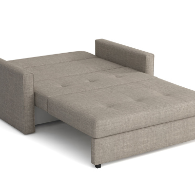 Rozkládací pohovka s úložným prostorem BELA 2 - černá / červená