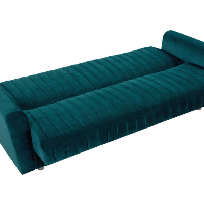 Rozkládací pohovka s úložným prostorem SICARE - béžová