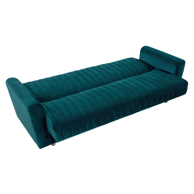 Rozkládací pohovka s úložným prostorem SICARE - béžová