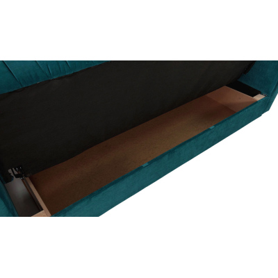 Rozkládací pohovka s úložným prostorem SICARE - béžová