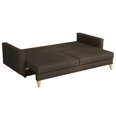 Trojmístná rozkládací pohovka LAZAROK - modrá