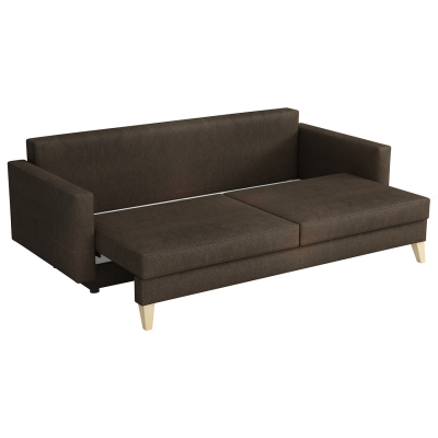 Trojmístná rozkládací pohovka LAZAROK - modrá