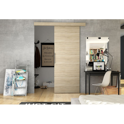 VÝPRODEJ - Interiérové posuvné dveře ILAS I. dub sonoma
