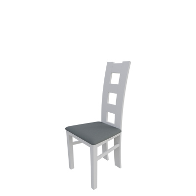 Jídelní židle MOVILE 21 - bílá / šedá 1