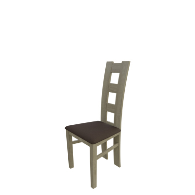 Jídelní židle MOVILE 21 - dub sonoma / tmavá hnědá 1
