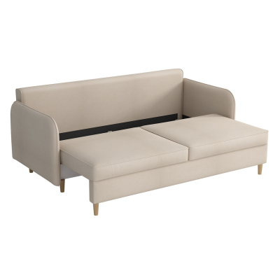 Trojmístná rozkládací pohovka PINARA - modrá