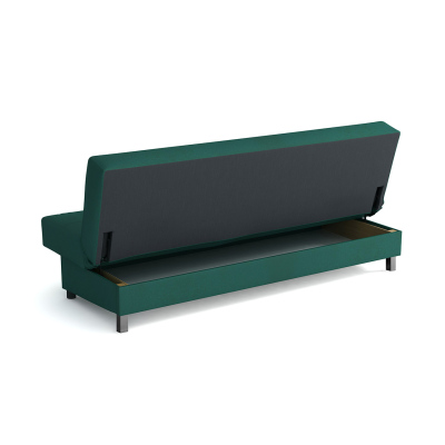 Rozkládací pohovka s úložným prostorem SABANA 2 - zelená