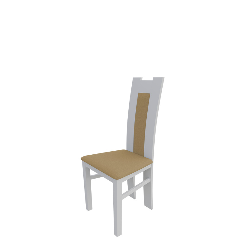 Jídelní židle MOVILE 18 - bílá / béžová